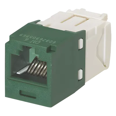 Jack RJ45 PANDUIT CJ688TGGR Cat 6 para cableado de red