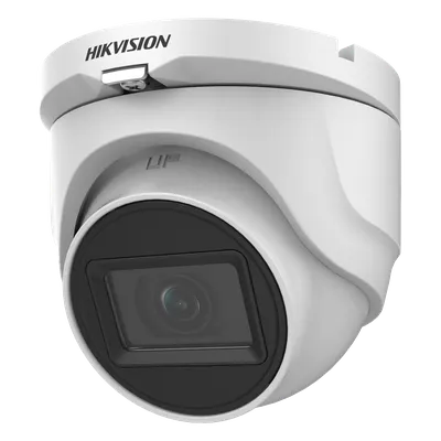 Cámara turret Hikvision DS-2CE76H0T-ITMF(C) de 5 MP para exterior