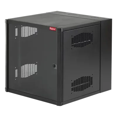 Gabinete de Pared 19" / 26 UR / Puerta con Ventana de Vidrio Templado / NEMA 12 / Instalación sin Herramientas / 1219 mm (4 ft) Alto