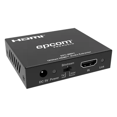 Desincrustador de audio HDMI / 18 Gbps / 4K@60Hz / 8K@60Hz / 32 canales / Dolby Atmos / 0.39 x 0.26 x 0.08 ft