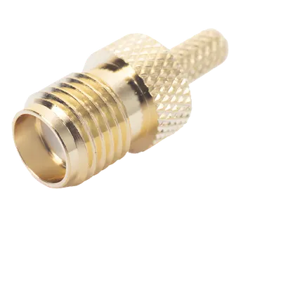 Conector SMA / Hembra Inverso / Anillo Plegable / RG-174/U / BELDEN 8216 / 0.18 in Diámetro