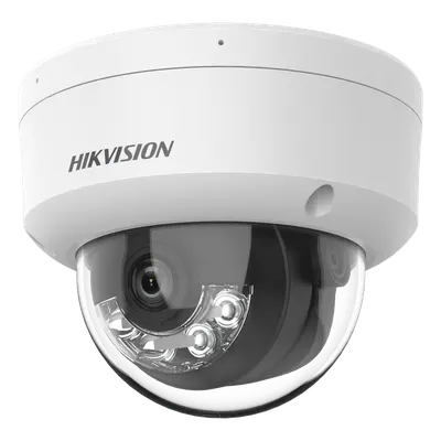 Cámara domo IP Hikvision DS-2CD1143G2-LIUF con Dual Light y PoE