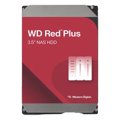 Disco Duro Red Plus 4TB / 5400 RPM / Optimizado para NAS / Uso 24-7 / 3 Años de Garantia