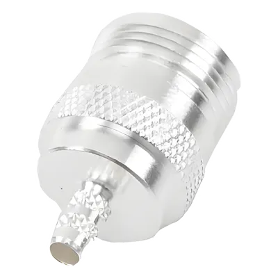 Conector coaxial N hembra RF Industries RFN-1027-C1 con anillo plegable