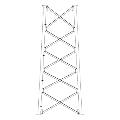 Sección 6 Base para Torre Autosoportada línea SSV (Código de Fábrica: 6N62)