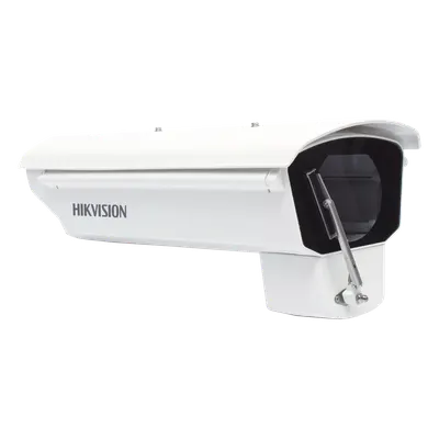 Gabinete para cámara box Hikvision DS-1331HZ-W con limpiaparabrisas