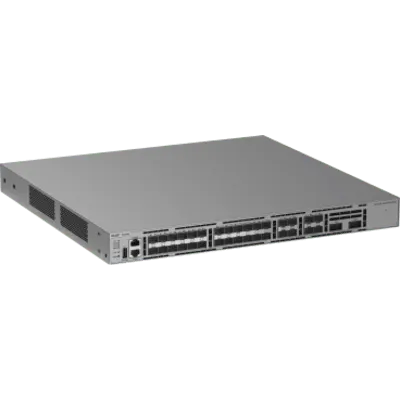 Switch 10G / 24 Puertos SFP+ 1G/2.5G/10G / 8 Puertos SFP28 10G/25G / 2 Puertos QSFP+ 40G / Capacidad 1040 Gbps / Reenvío 773.76 Mpps / CPU Quad Core ARMv8 Cortex-A72 / 4 GB SDRAM / 64 Mbit Buffer / Línea Cybrey