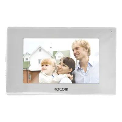 MONITOR 7" COLOR BLANCO, ALTA DEFINICIÓN (HD),TIPO ESPEJO, CON ENTRADA MICROSD PARA GRABACIÓN