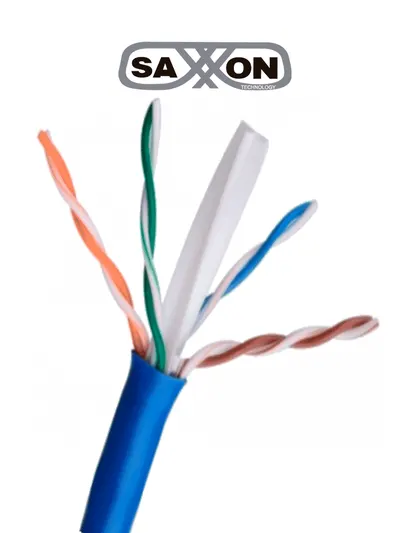 Cable UTP SAXXON OUTP6CCA305AZ3 categoría 6, bobina de 305 metros