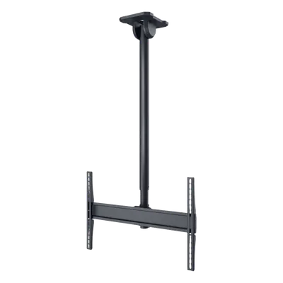 Soporte de Techo Universal / Pantallas 43" a 90"+ / Carga 68 kg (150 lb) / Extensión 1006-1606 mm / Rotación 360° / Inclinación +20°/-5° / VESA hasta 600x400