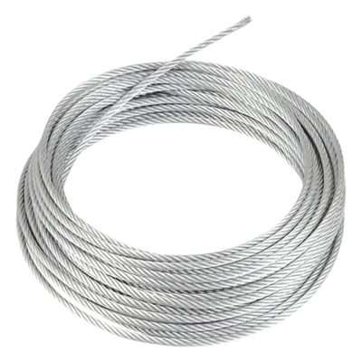 Cable de Retenida / 1/8 Pulgadas / Construcción 1x7 / 600 kg Ruptura / 300 m (984.3 ft) / Galvanizado Clase A