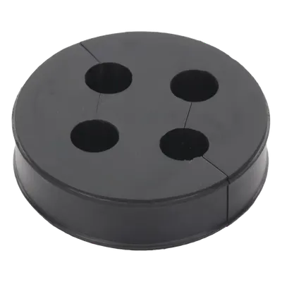 Inserto de Caucho para Placa Pasamuro / 4 Orificios / Cable 3/8 in / Diámetro Exterior 85 mm (3.34 in) / Grosor 25.4 mm (1 in) / EPDM