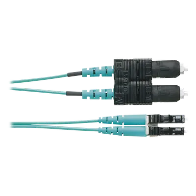 Jumper de fibra óptica PANDUIT FX2ERLNSNSNM001 OM3, LC-SC dúplex