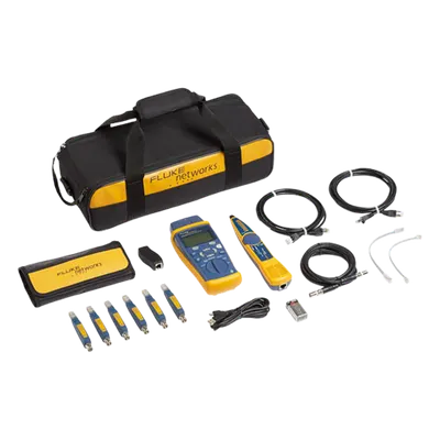 Kit Avanzado de Calificador de Red CableIQ™, para Medición de Capacidades en Redes 10/100/1000 Base-T, y Compatibilidad con VoIP, Datos y Vídeo