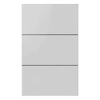 Apagador Inalámbrico ZigBee / 110-220V Automático / 3 GANG / Control de Iluminación Inteligente / Diseño Compacto