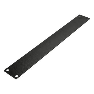 Tapa Ciega para Rack / 1 UR / Acero 2.66 mm / 19 Pulgadas EIA / 0.11 x 1.72 x 19.00 Pulgadas (0.009 x 0.143 x 1.583 ft)