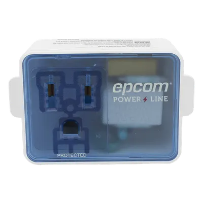 Supresor de Picos Portátil para Pared / 120 Vca / 15 A / 540 J / 1800 W / 1 Salida NEMA 5-15R