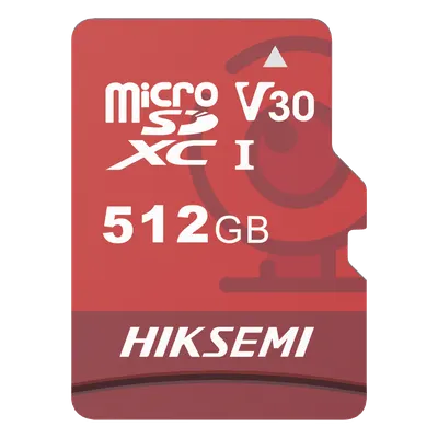 Tarjeta MicroSD HIKSEMI HS-TF-E1/512G de 512 GB para video 4K