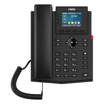 Teléfono IP FANVIL X303-2W con conexión de 2 hilos y pantalla a color