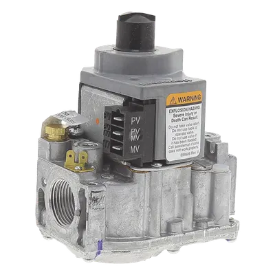 Válvula de Gas de Combinación Universal / Encendido Electrónico / 30 a 415 ft³/h Gas Natural / 3/4 x 3/4" NPT / 24 VAC / -40 °C a +79 °C