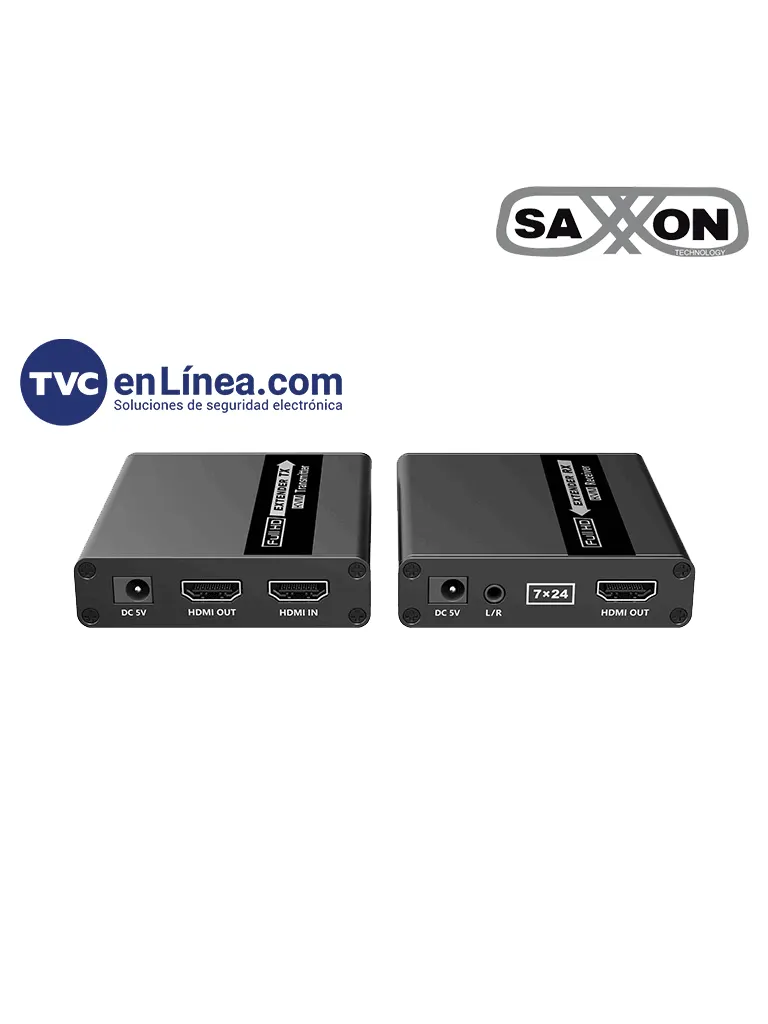 Extensor HDMI SAXXON LKV223 1080p con transmisión de hasta 70 m