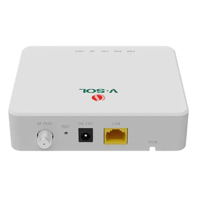 ONU V-SOL V2801T dual GPON/EPON con puerto LAN Gigabit y CATV