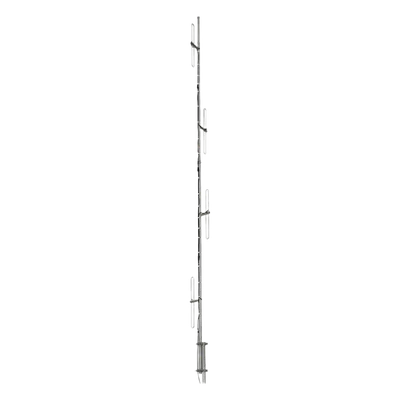 Antena Base VHF / 4 Dipolos / 138-150 MHz / 8.1 dBi / 500W / 22.5 ft