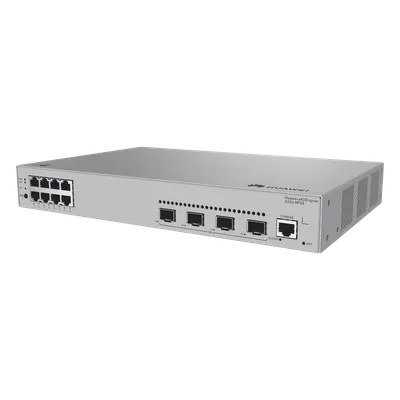 Switch administrable Huawei S220-8P4S con 8 puertos PoE+ Gigabit