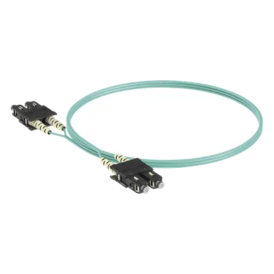 Jumper de fibra óptica PANDUIT FX23RSNSNSNM003 OM3 SC-SC de 3 m