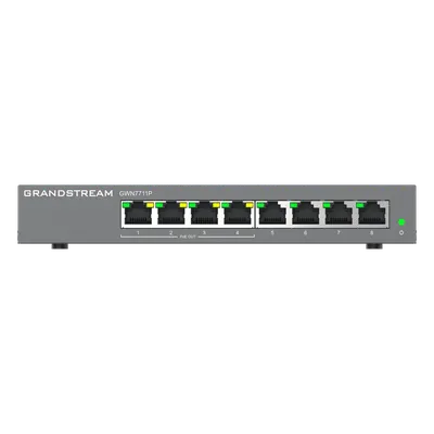Switch administrable Grandstream GWN7711P Gigabit con PoE+