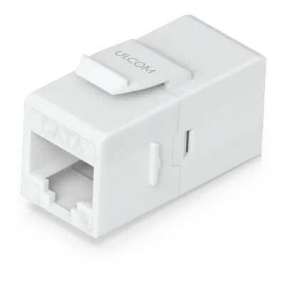 Acoplador Keystone Ubiquiti UACC-KEYSTONE-COUPLER-C6 Cat6, 12 piezas