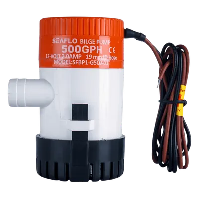 Bomba de achique SEAFLO SFBP1-G50-01 de 500 GPH y 12 V