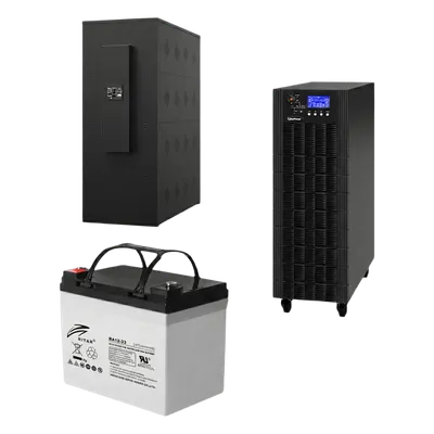 UPS Trifásico de 30 kVA/27 kW, Topología Online Doble Conversión, Voltaje de 208/220 Vca de L-L, Respaldo de 5 Minutos al 100% de Carga, Incluye Módulo y Banco de Baterías