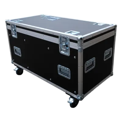 Flight Case para Barras Colgantes / Capacidad 16 Barras / Diseño Compacto / Interior Personalizable / Asas Ergonómicas / Compatible Serie NT