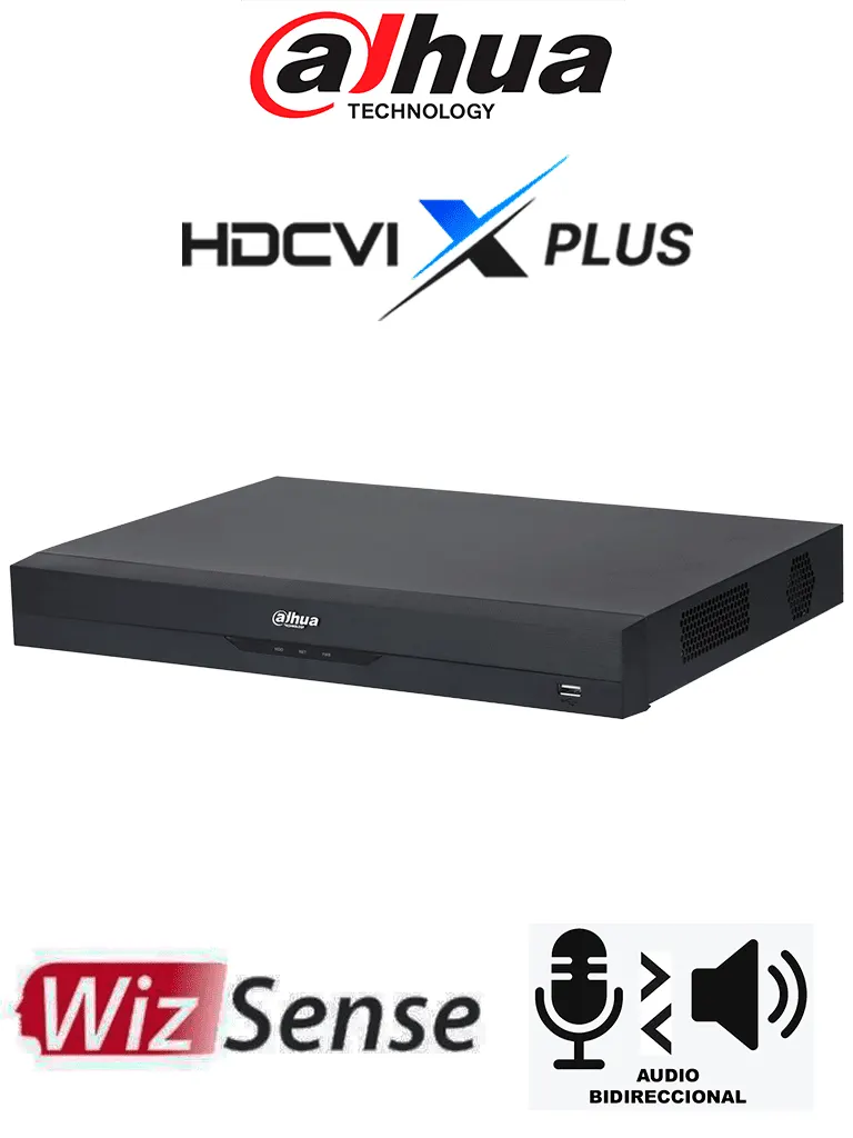 DVR Dahua DH-XVR5232AN-I3/T de 32 canales con audio bidireccional