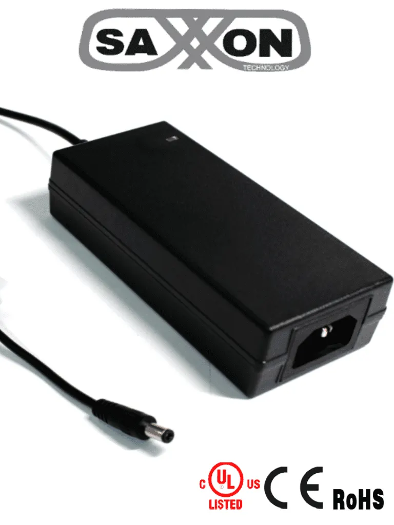 Fuente de poder SAXXON PSU1205-D de 12 Vcc y 5 A
