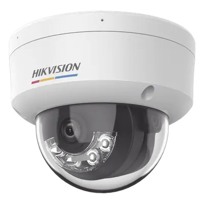 Cámara domo IP Hikvision DS-2CD1167G2H-LIUF de 6 MP y Dual Light