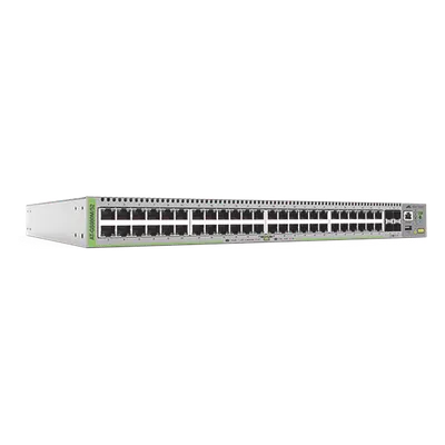 Switch Administrable Capa 3 / 48 Puertos 10/100/1000Mbps / 4 SFP Gigabit / 104 Gbps Switching Fabric / 77.4 Mpps