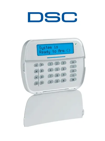 Teclado alfanumérico DSC HS2LCDRFPRO9 con transceptor PowerG