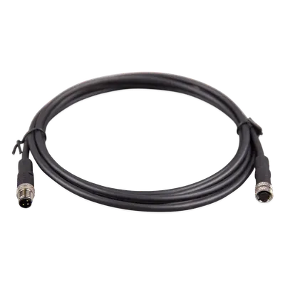 Cable de Comunicación BMS / Conector Circular M8 / 2 m (6.6 ft) de Longitud / 2 Piezas / Compatible con Baterías Victron Litio NG