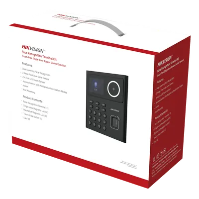 Kit de control de acceso HIKVISION DS-KAS320 con reconocimiento facial