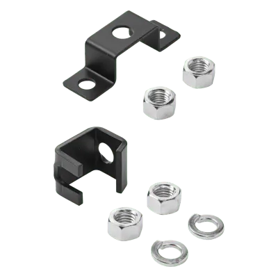 Kit de Soporte a Techo / Para Charola Escalerilla / Varilla 5/8 in (16 mm) / Acero Dulce / Acabado Plateado / Ajustable 6 ft (1.83 m)
