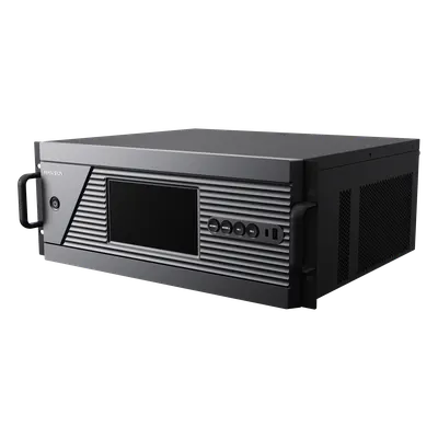 Chassis Controlador de Video Wall / 12 Slots / 4U Rack / 4K Ultra HD / Hot-Swappable / Touch LCD 7" / Genlock Sync / 8 Videowalls / 128 Escenas