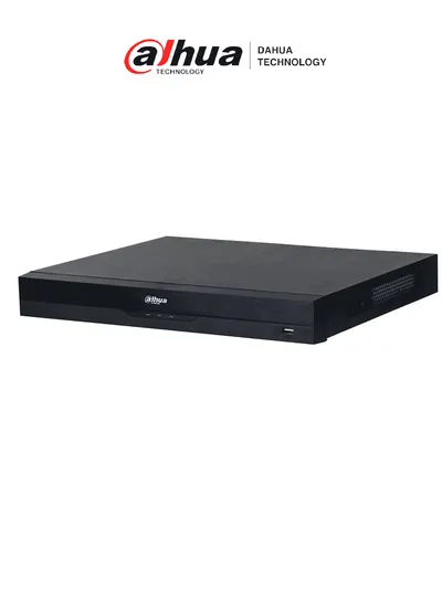 DAHUA NVR5208-8P-EI - NVR de 8 canales IP con tecnología como AcuPick y WizSense, 8 puertos PoE, Smart H.265+, 2 canales de reconocimiento facial, 20 bases de datos de rostros, 2 puertos SATA, SMD Plus y compatibilidad Onvif.