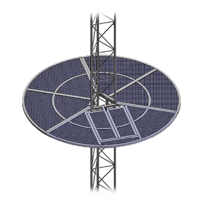 Sistema Anti Escala para Torre / Acero Galvanizado en Caliente / Puerta con Candado / 40 kg / Intemperie / Tornillería Incluida