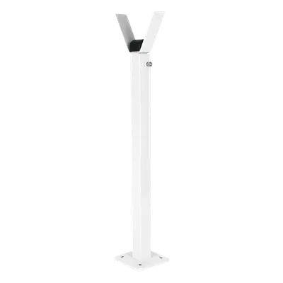 Poste para barrera vehicular AccessPRO XB-POST de altura ajustable