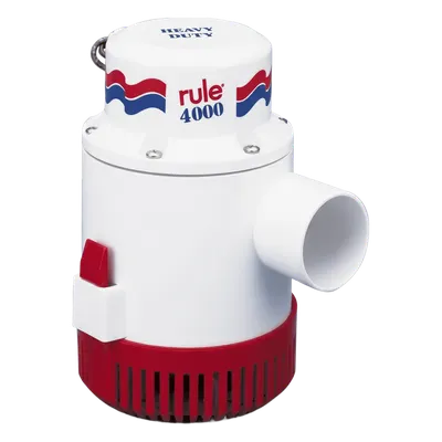 Bomba de achique sumergible RULE 56D de 4,000 GPH y 12V CD