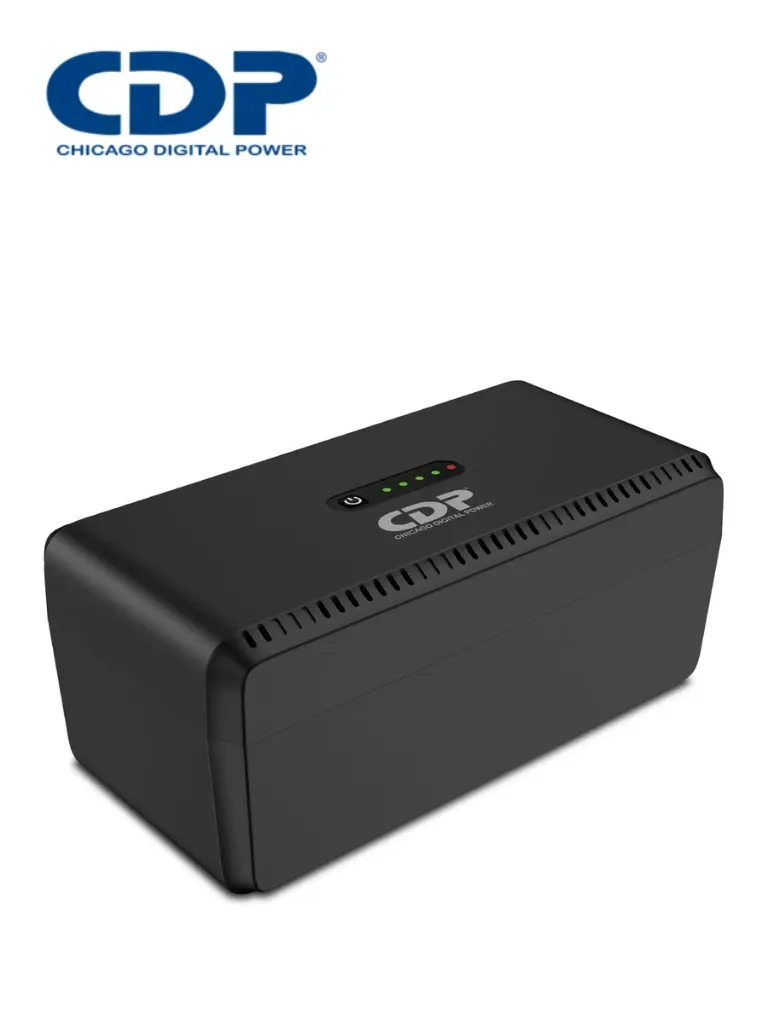 Mini UPS CDP MINIUPS20KMAH con batería de 20,000 mAh y salidas POE