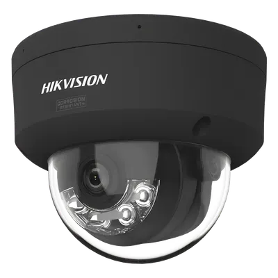 Domo IP Hikvision DS-2CD2167G3-LIS2UY(BLACK) de 6 MP con Dual Light