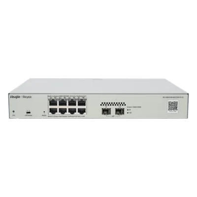 Switch administrable RUIJIE RG-NBS3100-8GT2SFP-P-V2 con 8 puertos PoE+